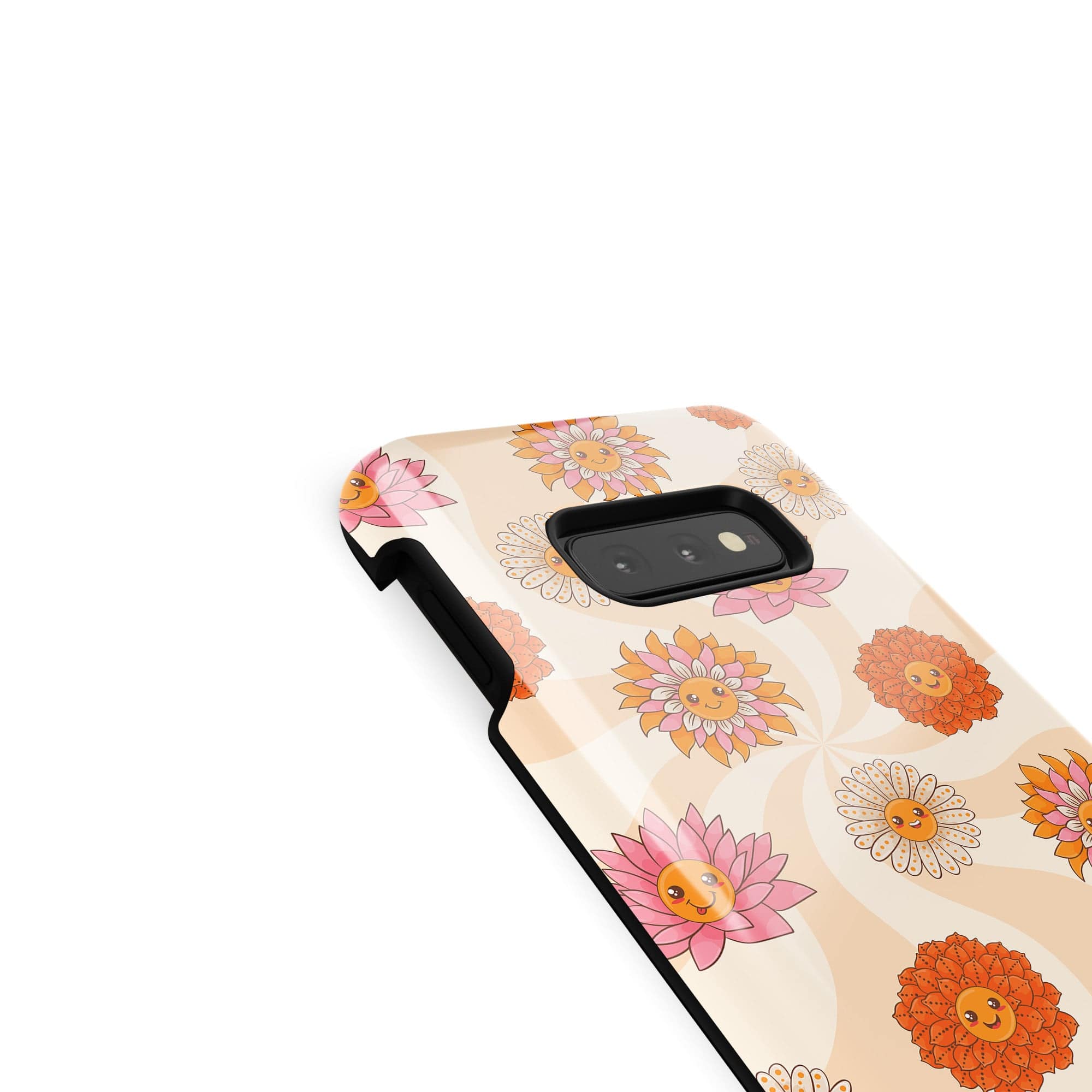 Far Out | Floral Smiley Face Samsung Case Tough for Galaxy S10e 