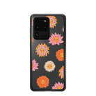 Far Out | Floral Smiley Face Samsung Case Clear for Galaxy S20 Ultra