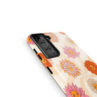 Far Out | Floral Smiley Face Samsung Case Tough for Galaxy S21 