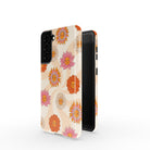 Far Out | Floral Smiley Face Samsung Case Tough for Galaxy S21 