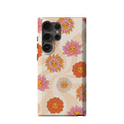 Far Out | Floral Smiley Face Samsung Case Tough for Galaxy S23