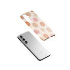 Far Out | Floral Smiley Face Samsung Case Slim for Galaxy S24