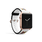 Fractal Canvas | Abstract Cat Apple Watch Band for 38/40/41 mm Watch in Rose Gold