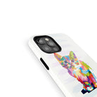 Fractal Canvas | Abstract Cat Case Slim for iPhone 7/8 Plus