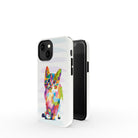 Fractal Canvas | Abstract Cat Case Slim for iPhone 11