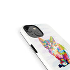 Fractal Canvas | Abstract Cat Case Slim for iPhone 12 Mini