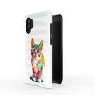 Fractal Canvas | Abstract Cat Samsung Case Tough for Galaxy Note 10 Plus 