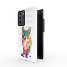 Fractal Canvas | Abstract Cat Samsung Case Tough for Galaxy Note 20 Ultra 