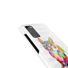 Fractal Canvas | Abstract Cat Samsung Case Slim for Galaxy S20 