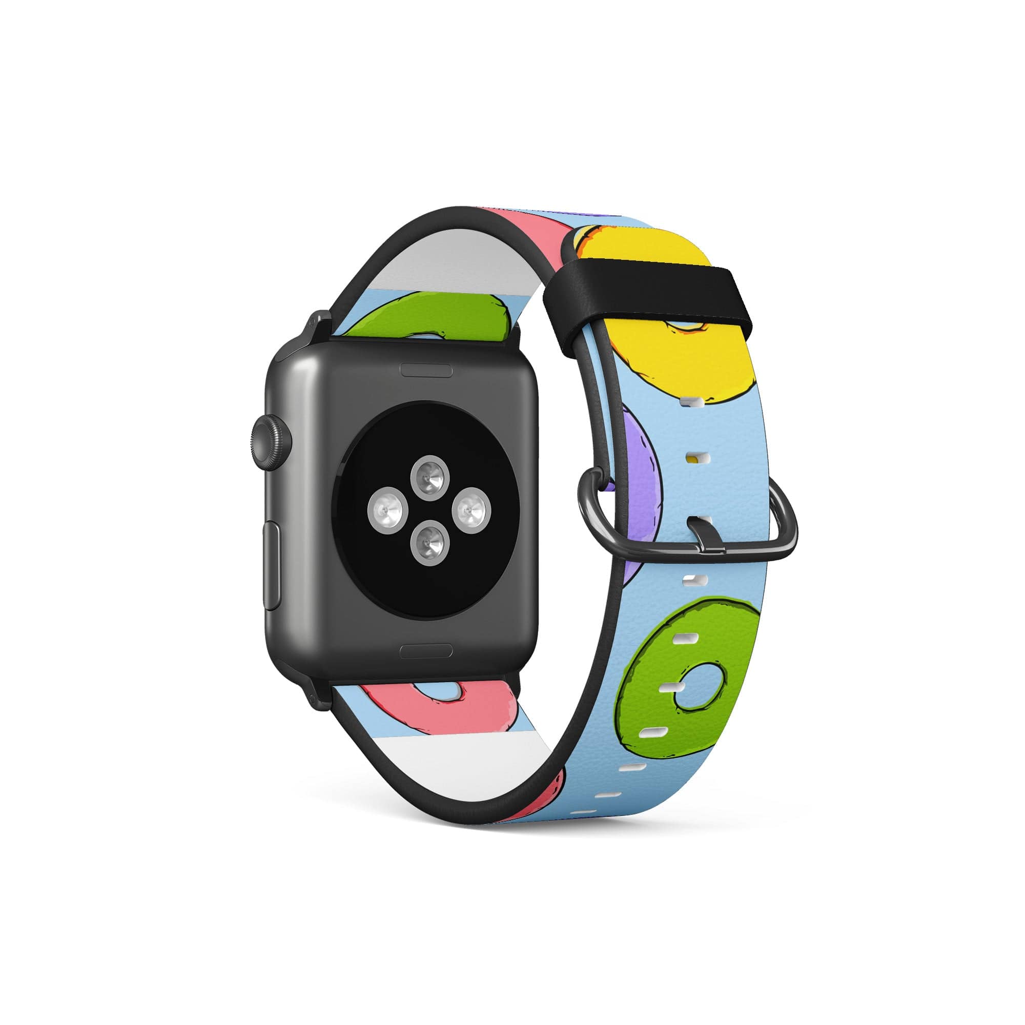 Frosted Loops | Donut Apple Watch Band for 38/40/41 mm Watch in Black