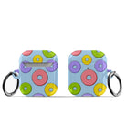 Frosted Loops | Donut Apple AirPods Case for AirPods 1&2 Black