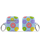 Frosted Loops | Donut Apple AirPods Case for AirPods 1&2 Silver