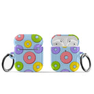 Frosted Loops | Donut Apple AirPods Case for AirPods 1&2 Black