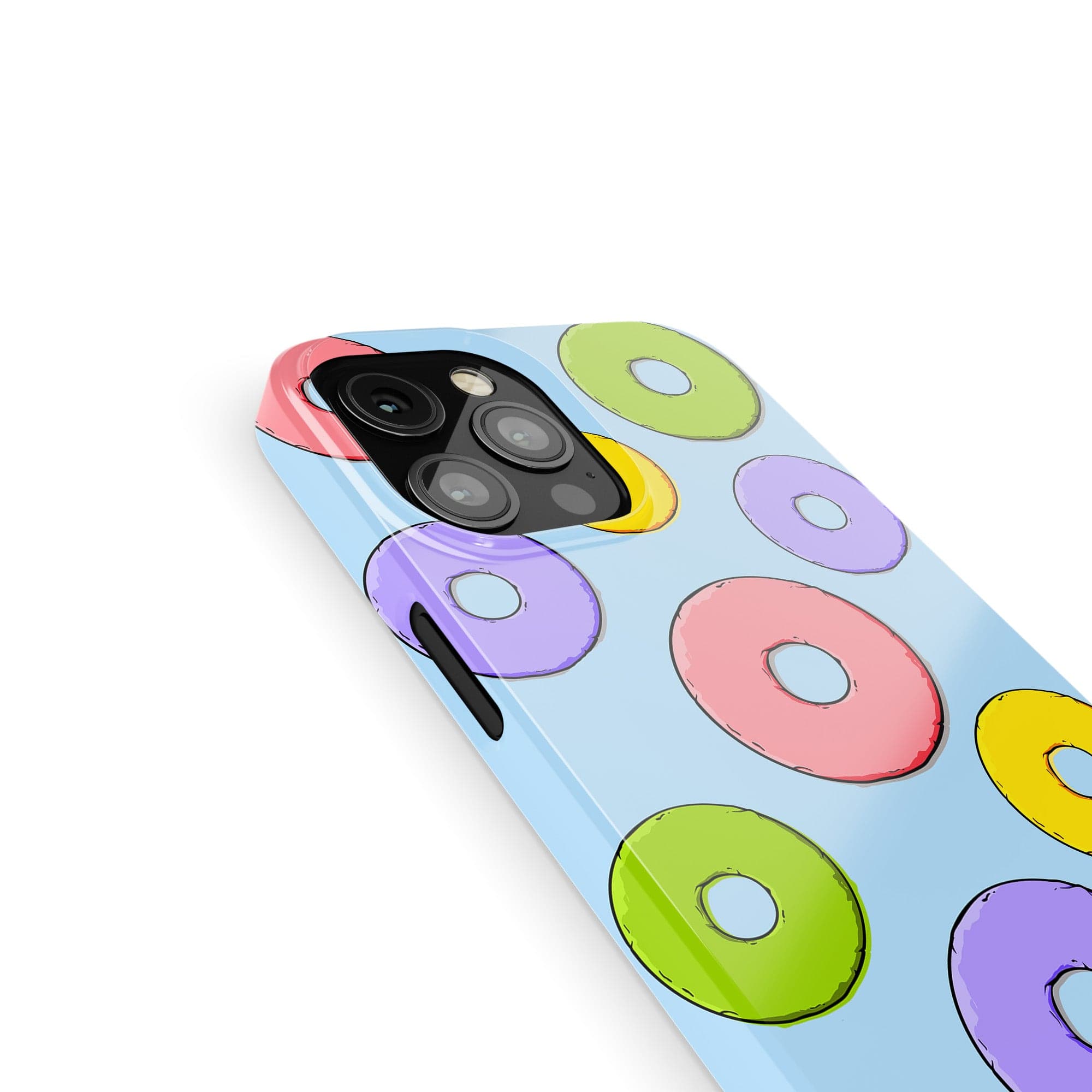 Frosted Loops | Donut Case Slim for iPhone SE (2022 & 2022)