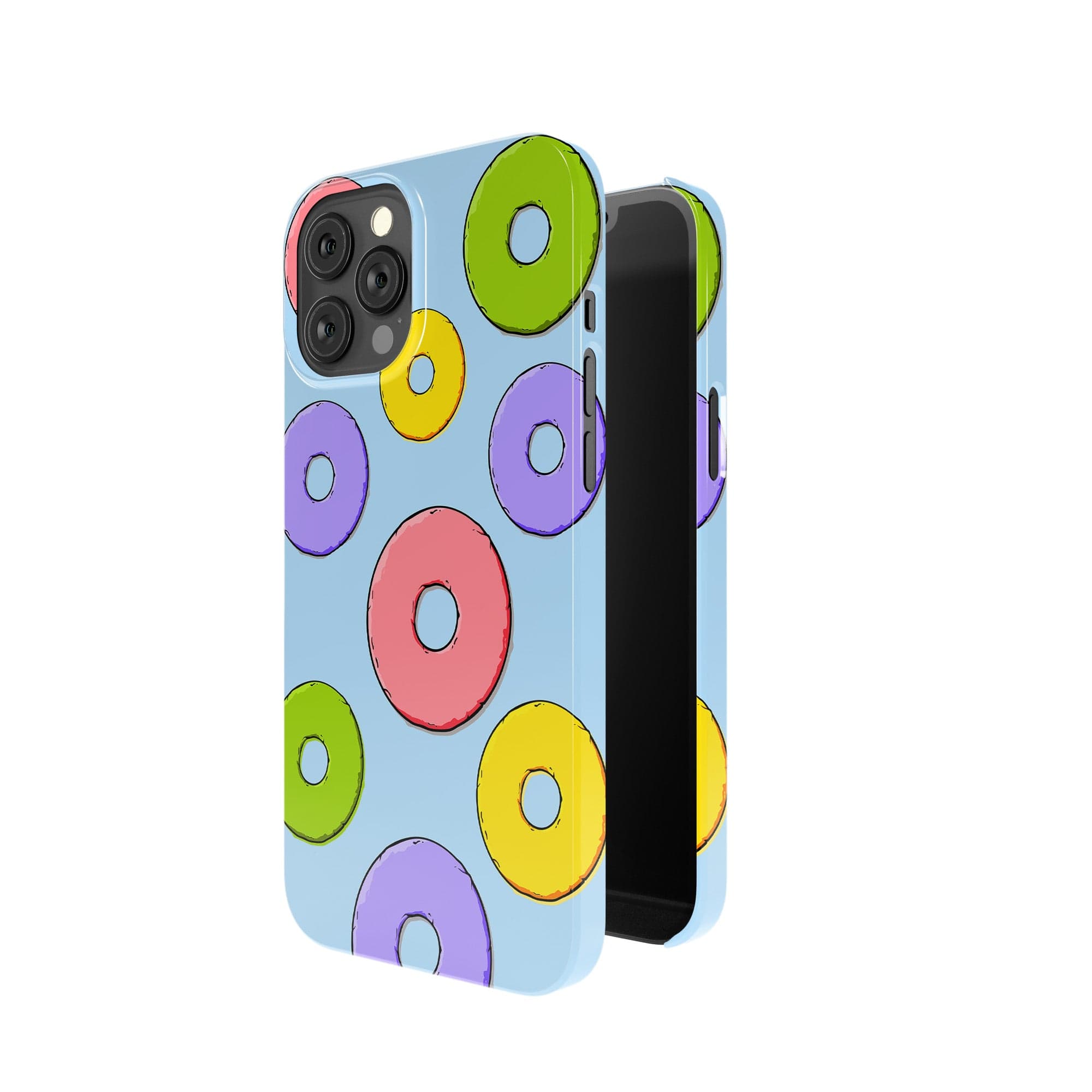 Frosted Loops | Donut Case Tough for iPhone SE (2022 & 2022)