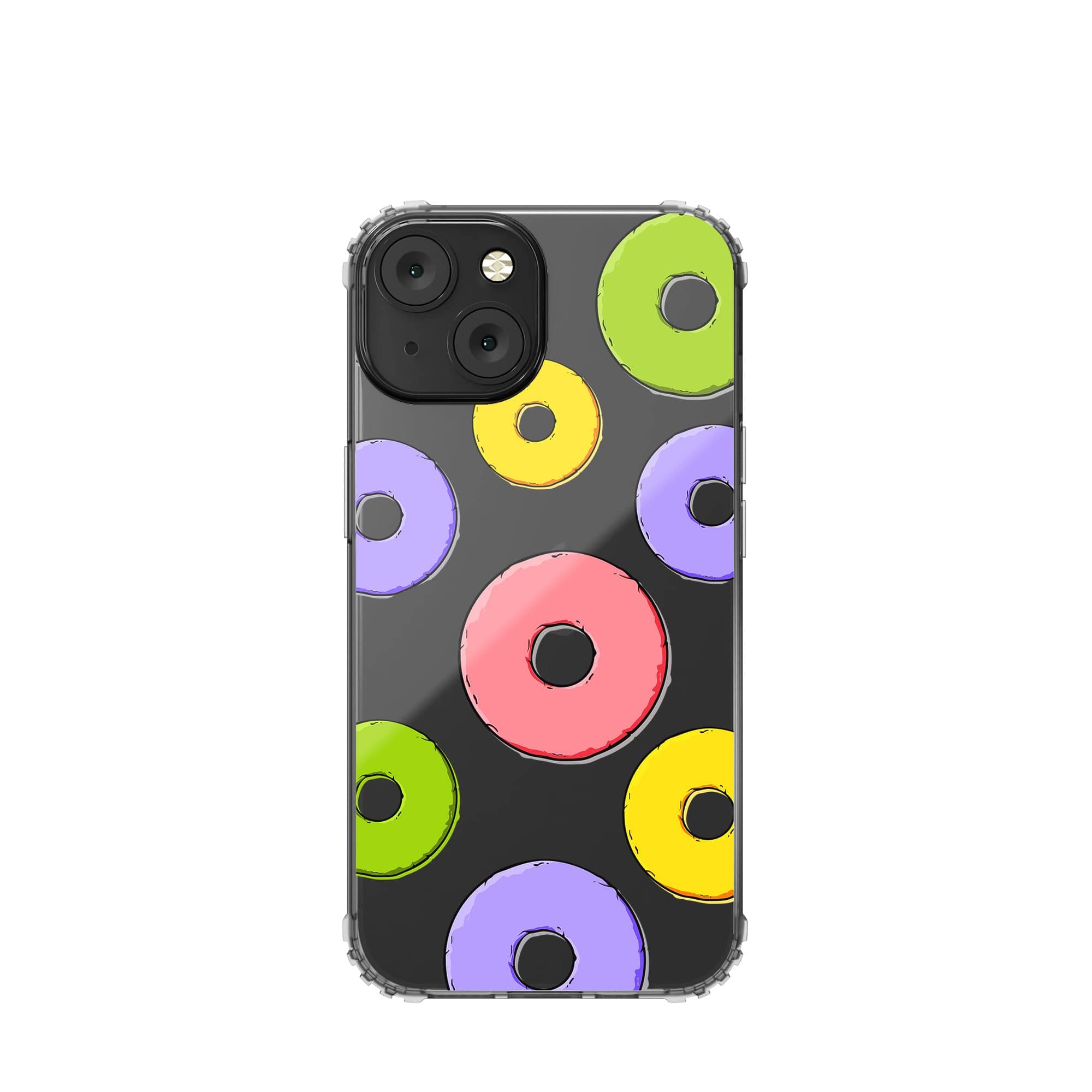 Frosted Loops | Donut Case Clear for iPhone 12 Mini