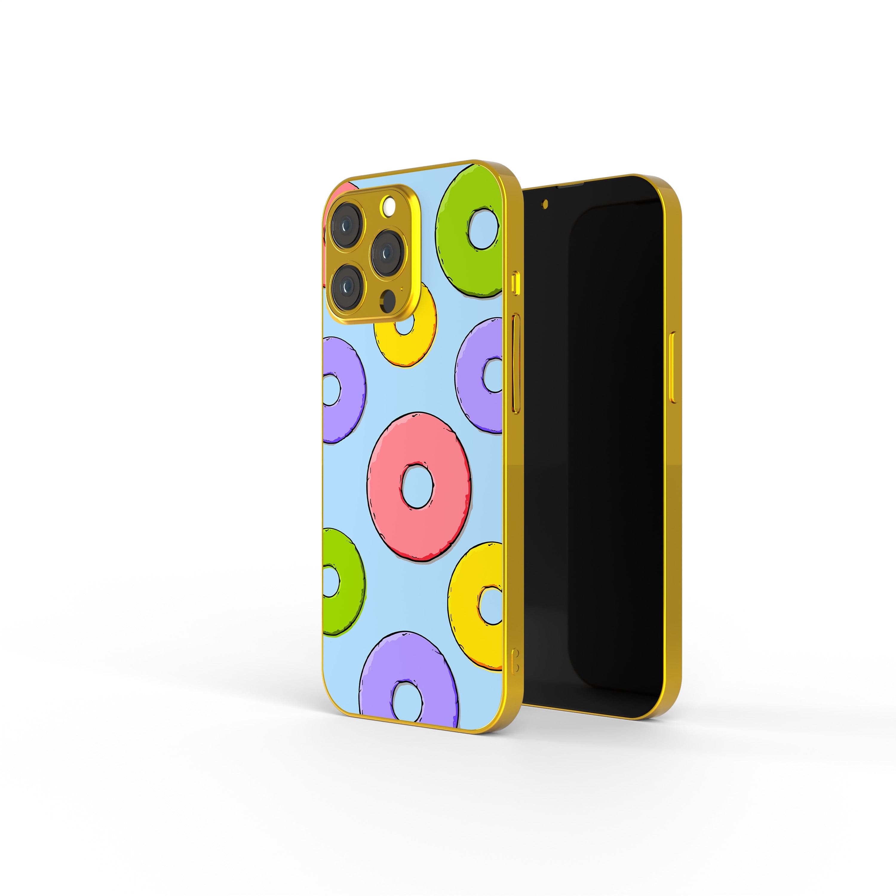 Frosted Loops | Donut Precious Metals Case in Gold