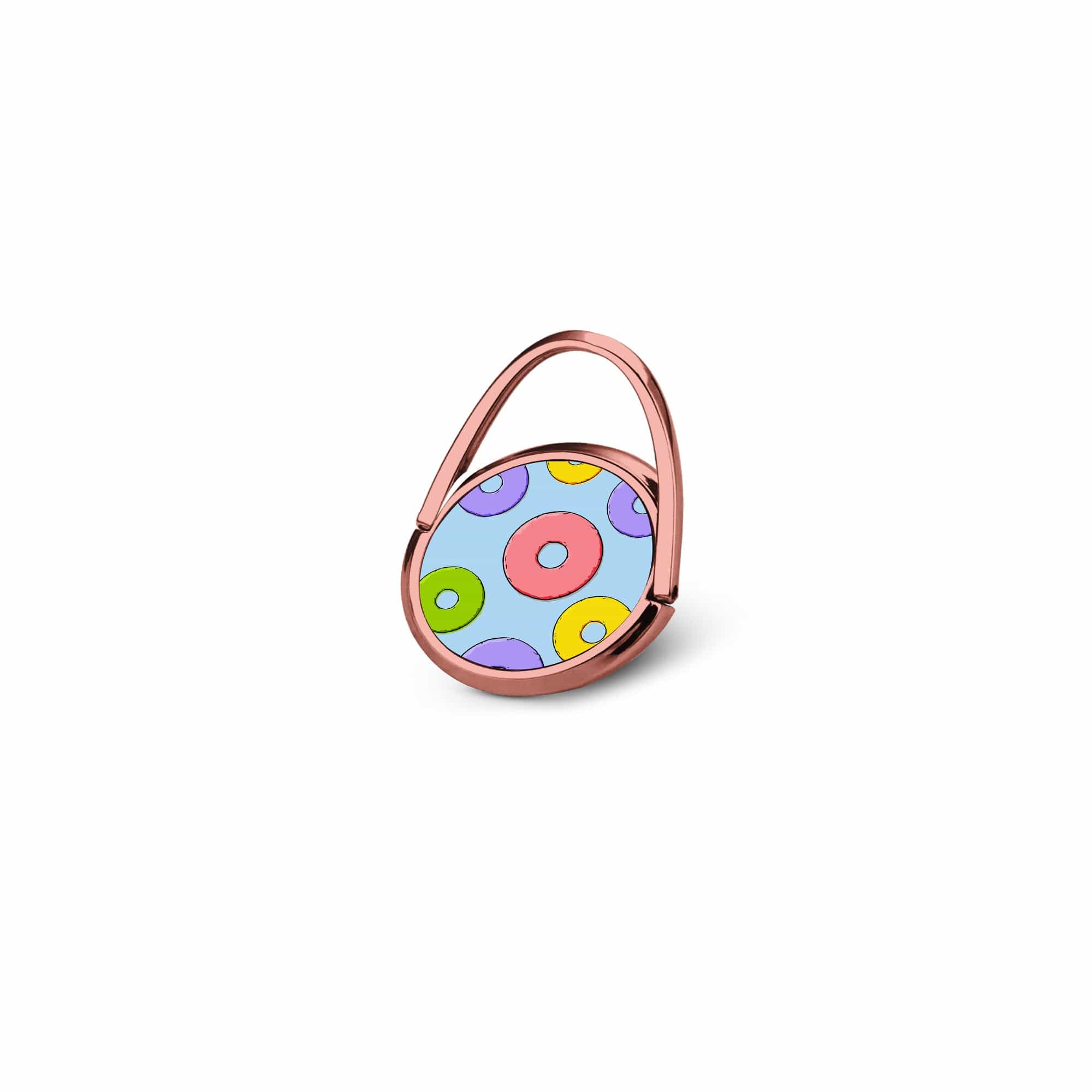 Frosted Loops | Donut Ring Holder in Rose Gold