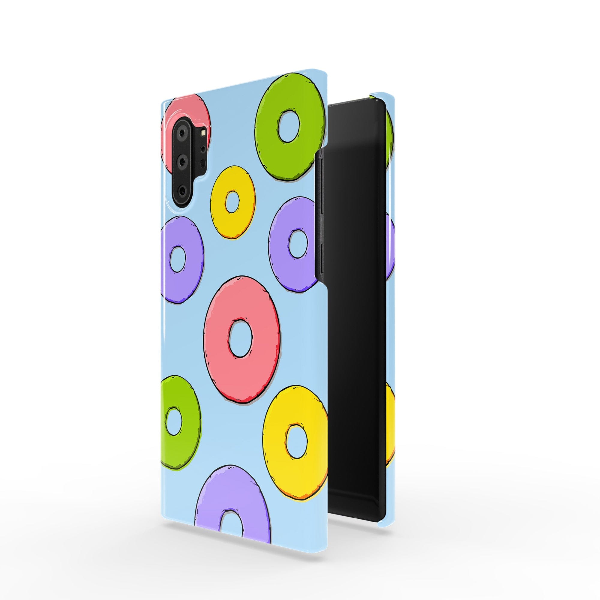 Frosted Loops | Donut Samsung Case Slim for Galaxy Note 10 Plus 