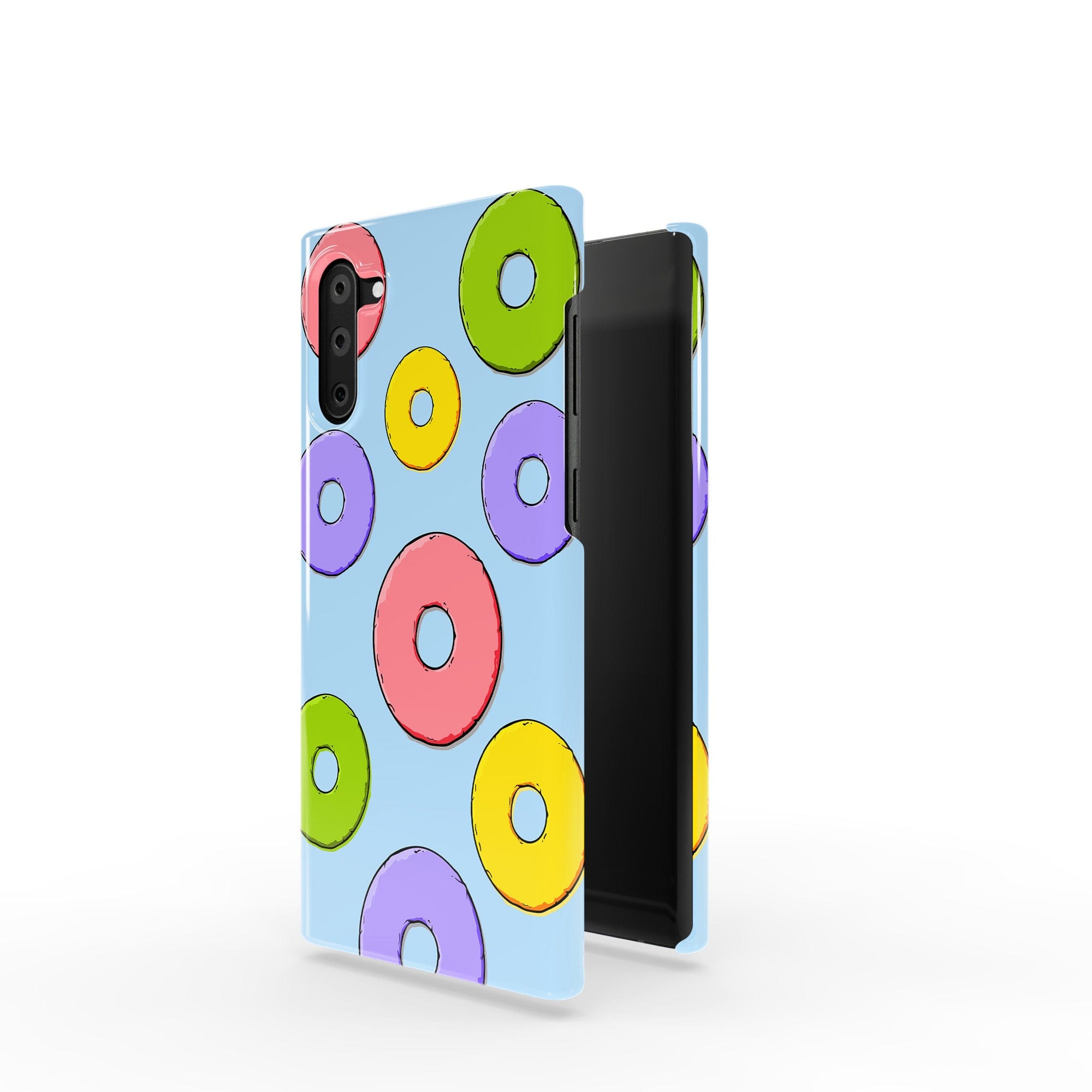 Frosted Loops | Donut Samsung Case Slim for Galaxy Note 10 