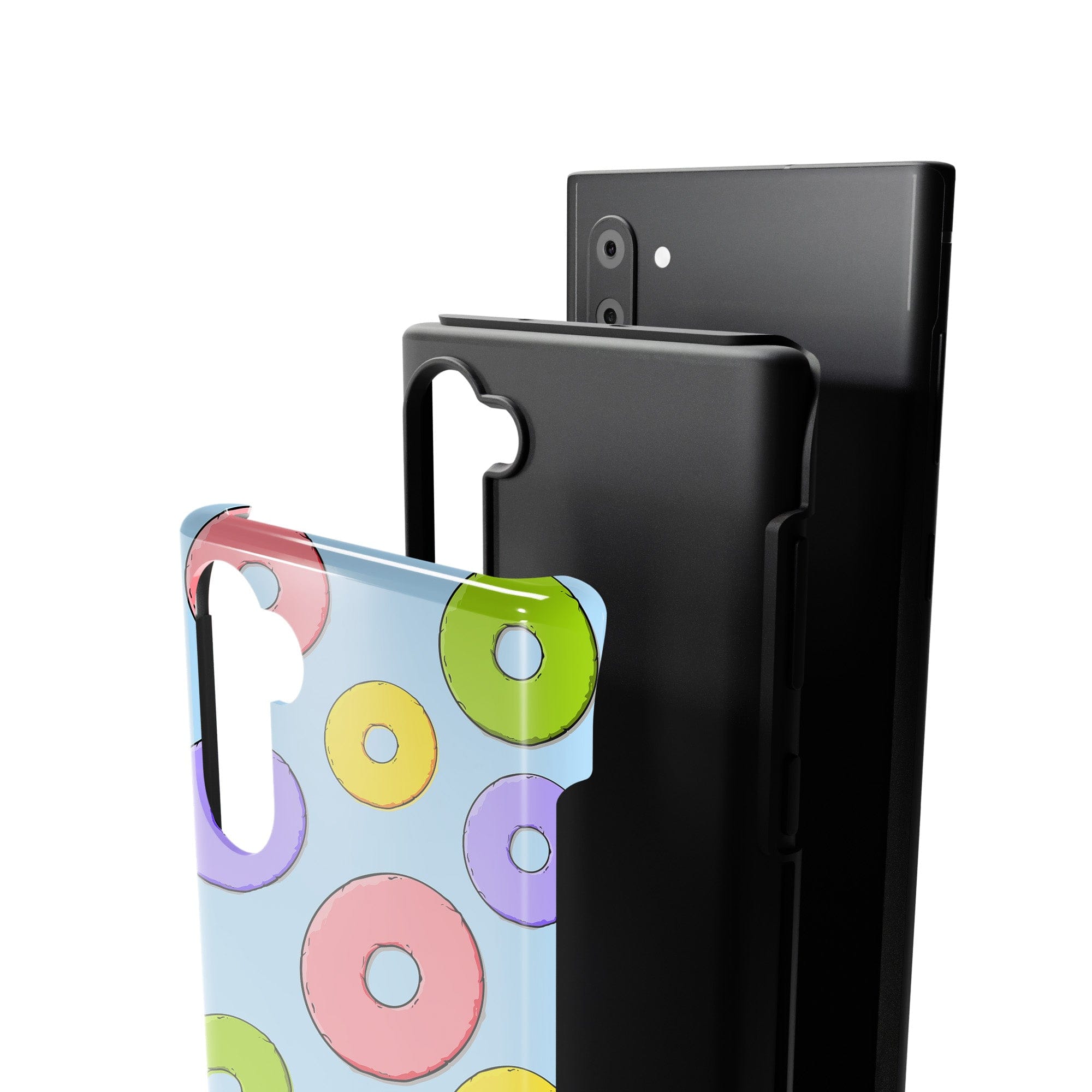 Frosted Loops | Donut Samsung Case Tough for Galaxy Note 10 