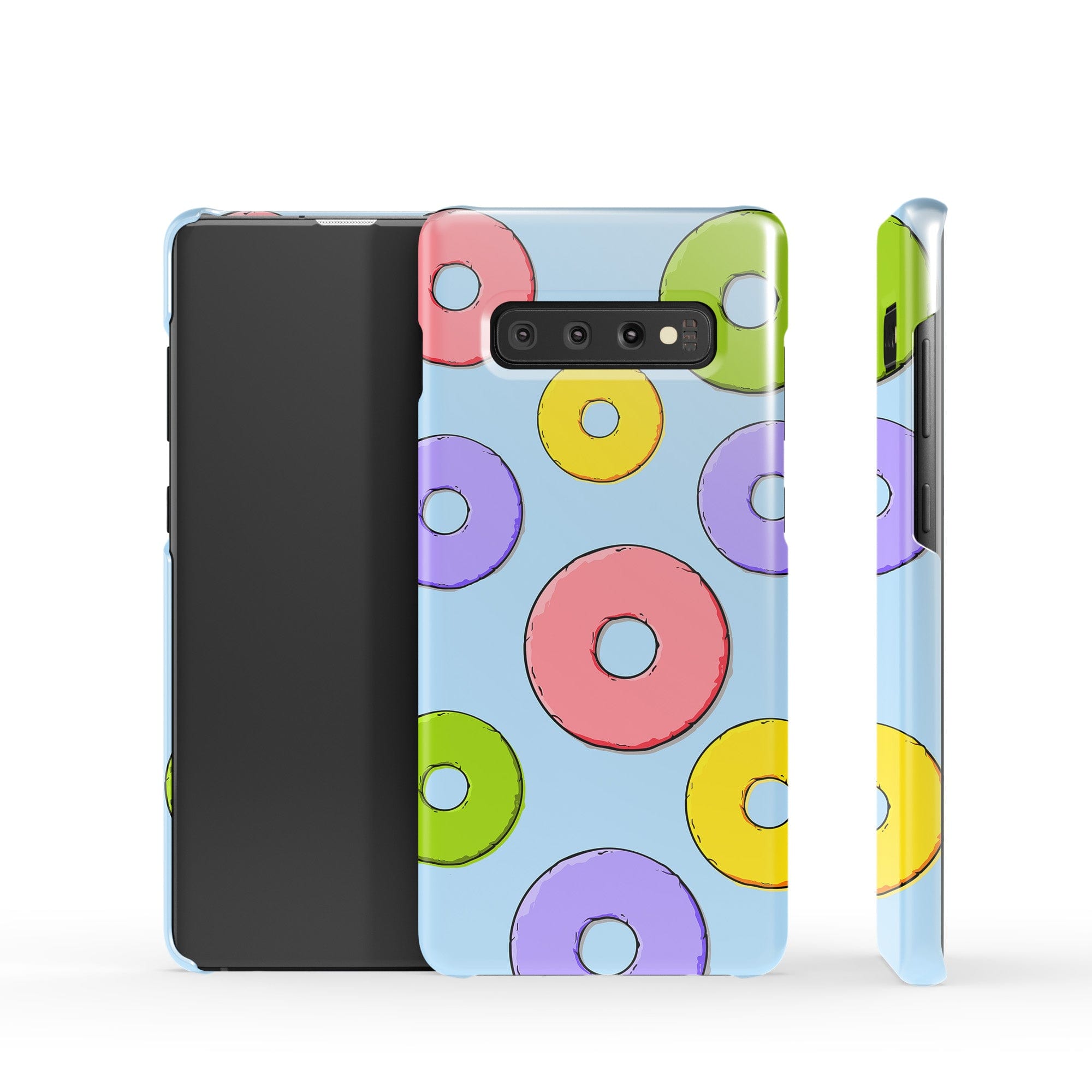 Frosted Loops | Donut Samsung Case Slim for Galaxy S10 Plus 