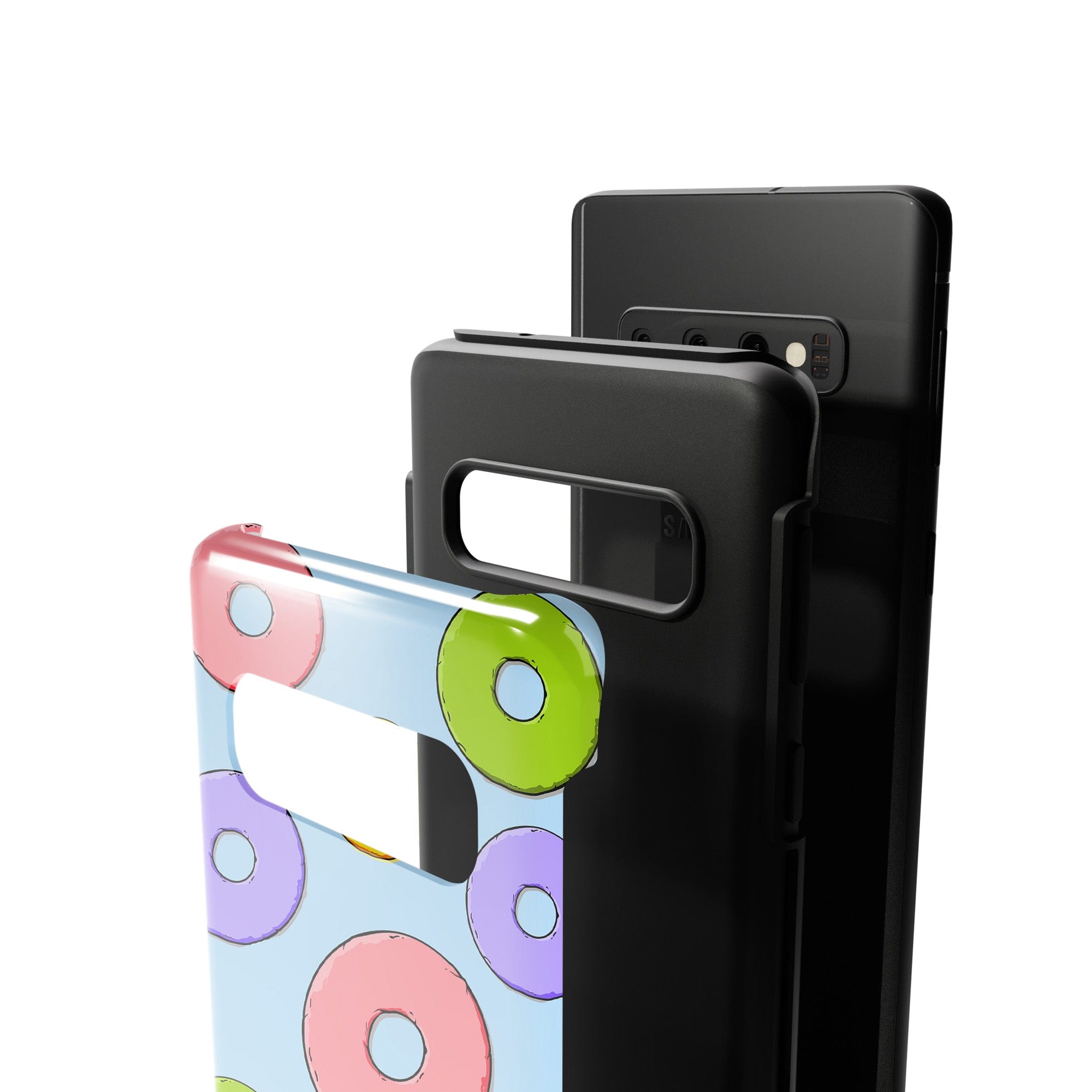 Frosted Loops | Donut Samsung Case Tough for Galaxy S10 