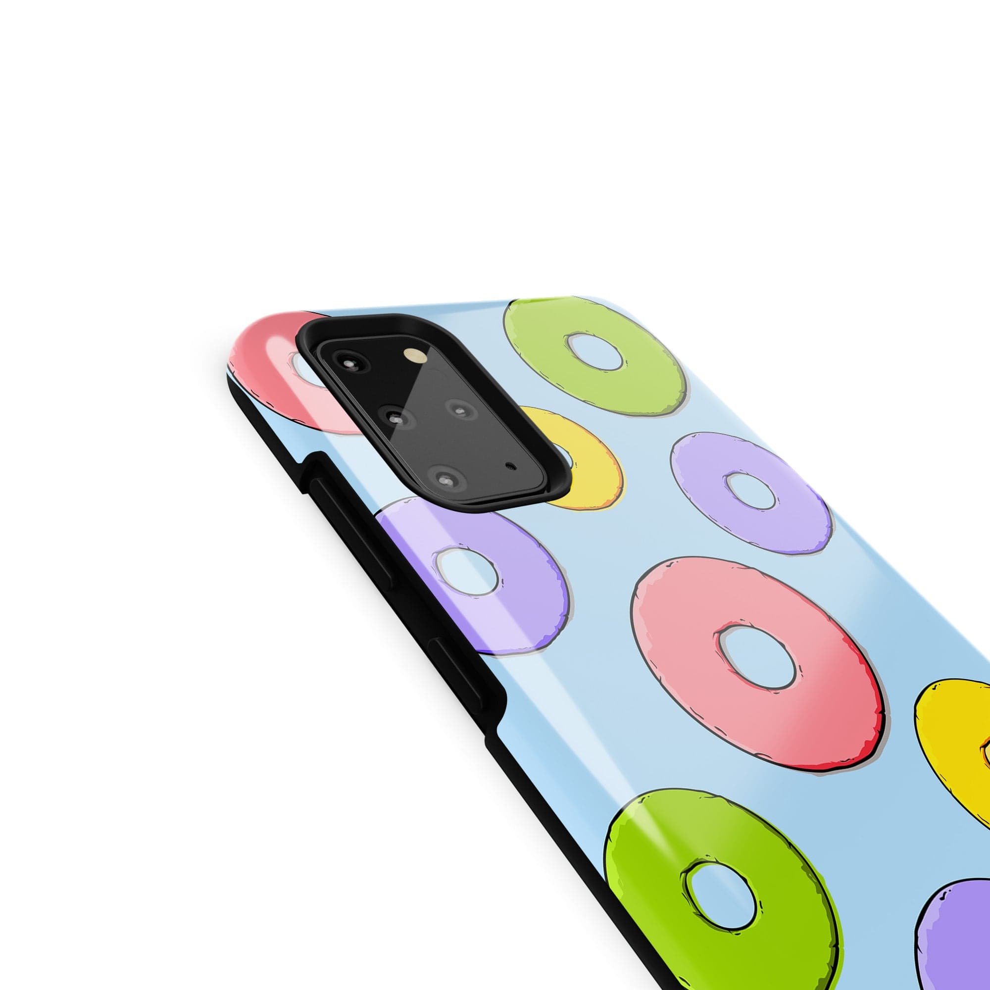 Frosted Loops | Donut Samsung Case Tough for Galaxy S20 Plus