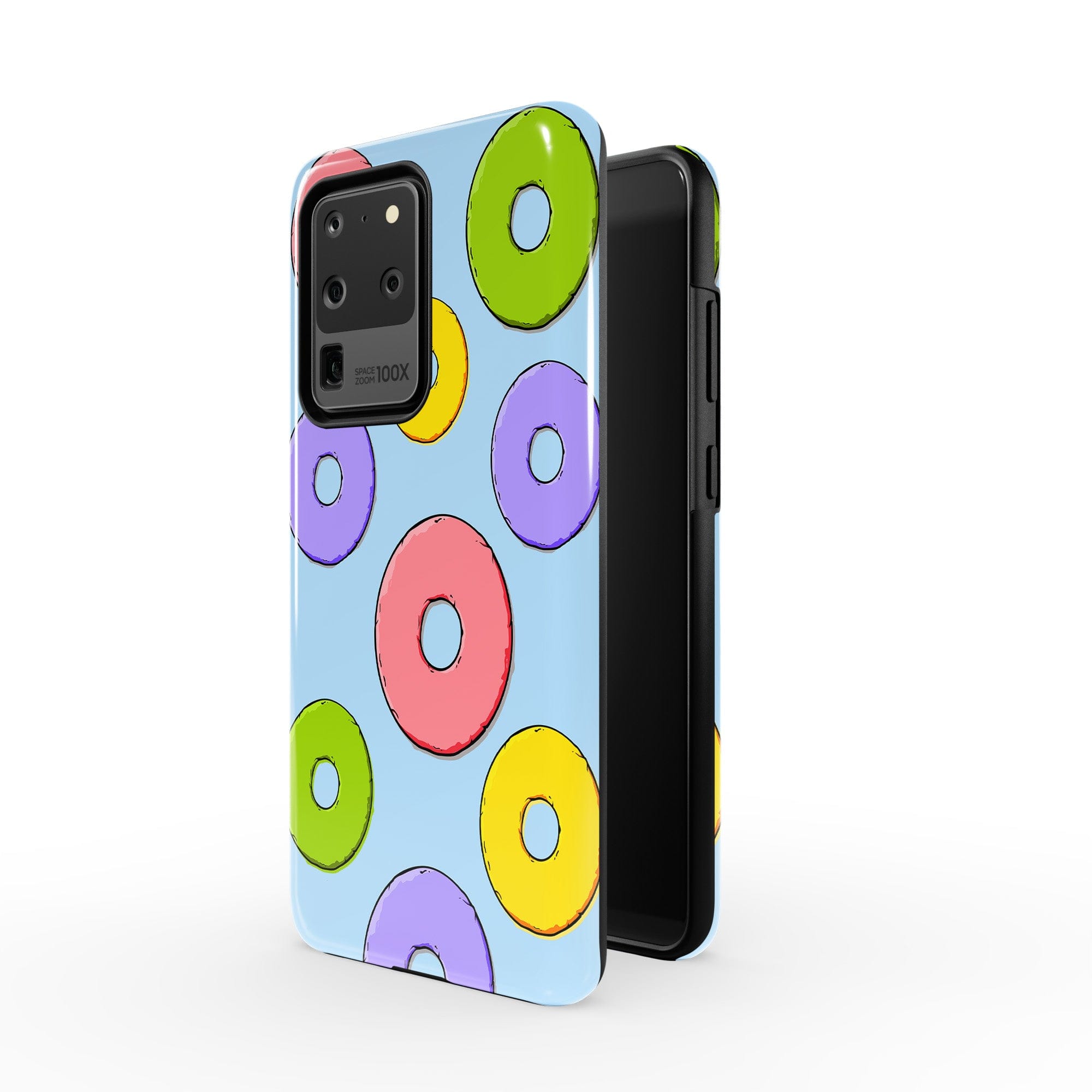 Frosted Loops | Donut Samsung Case Tough for Galaxy S20 Ultra