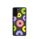 Frosted Loops | Donut Samsung Case Clear for Galaxy S21 