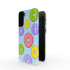 Frosted Loops | Donut Samsung Case Tough for Galaxy S21 Plus