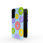 Frosted Loops | Donut Samsung Case Tough for Galaxy S21 