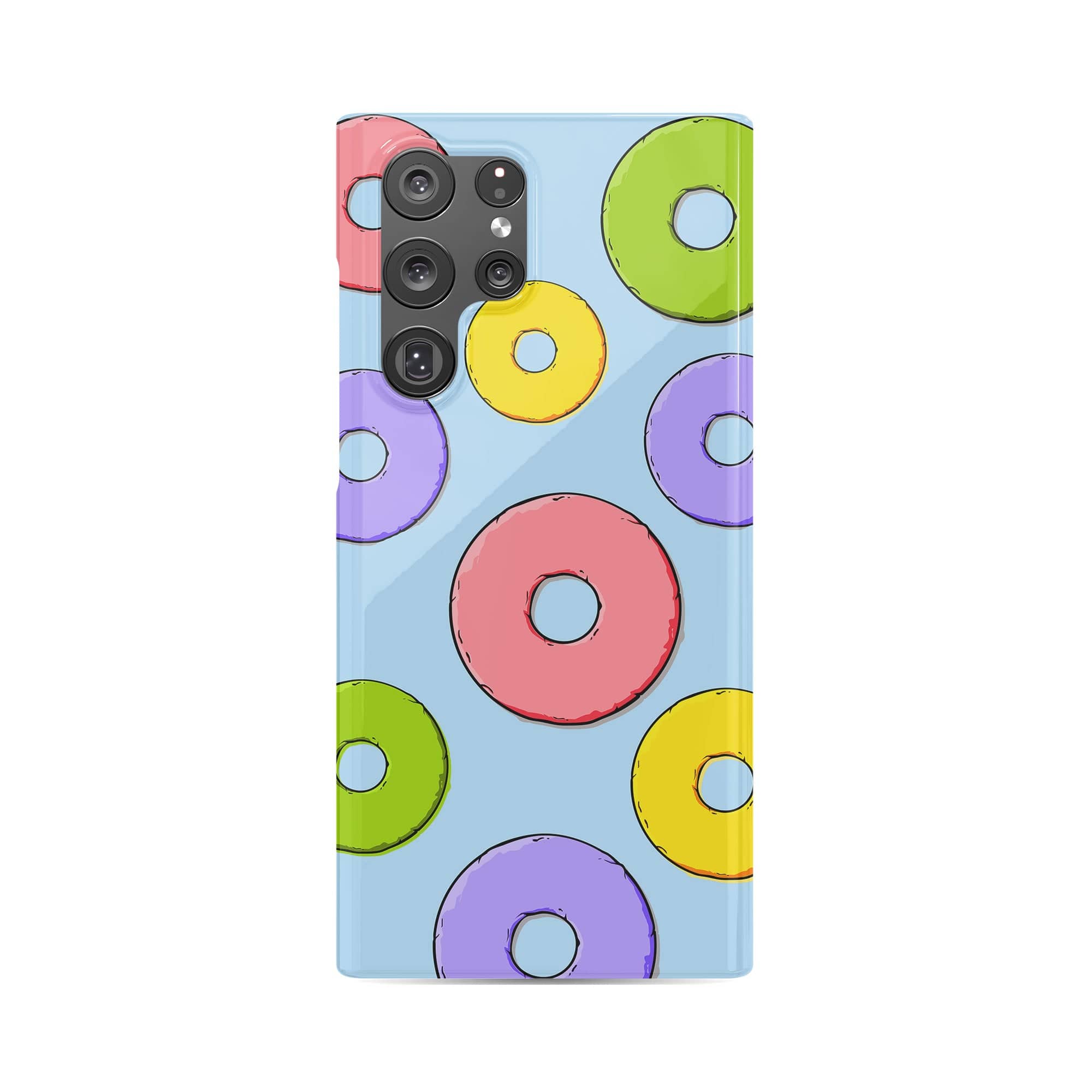 Frosted Loops | Donut Samsung Case Slim for Galaxy S22 Ultra