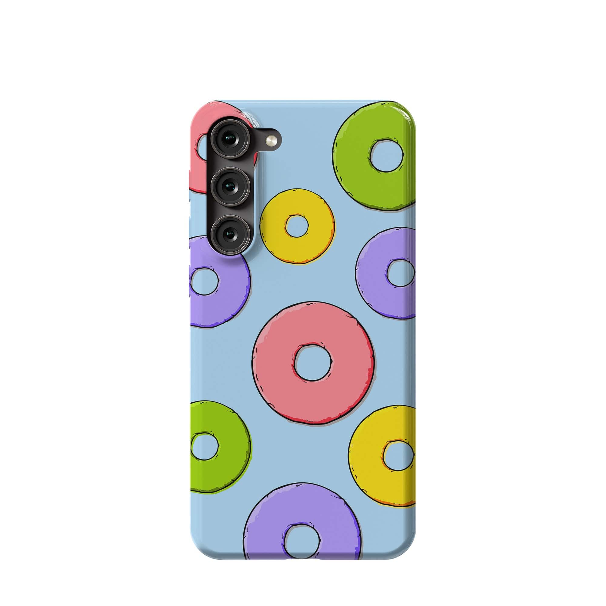 Frosted Loops | Donut Samsung Case Slim for Galaxy S23 Plus