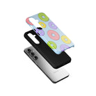 Frosted Loops | Donut Samsung Case Tough for Galaxy S24