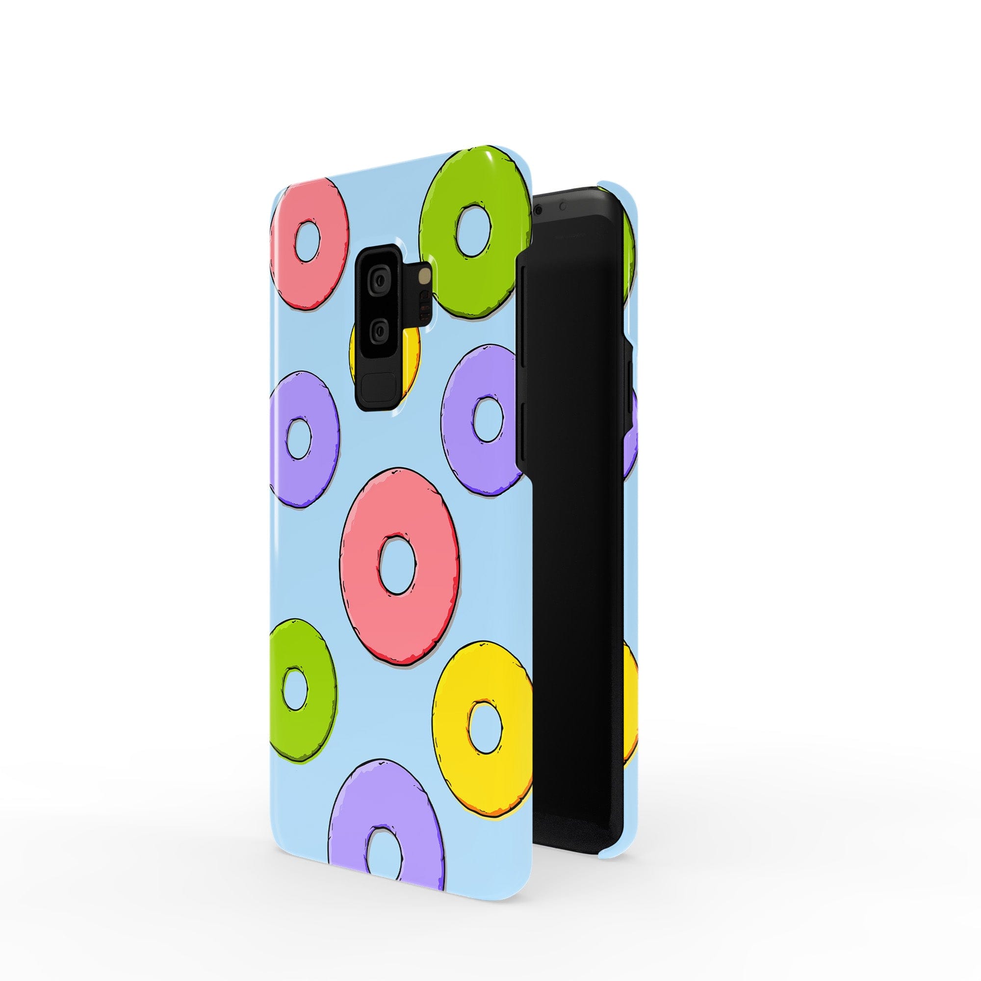 Frosted Loops | Donut Samsung Case Slim for Galaxy S9 Plus 