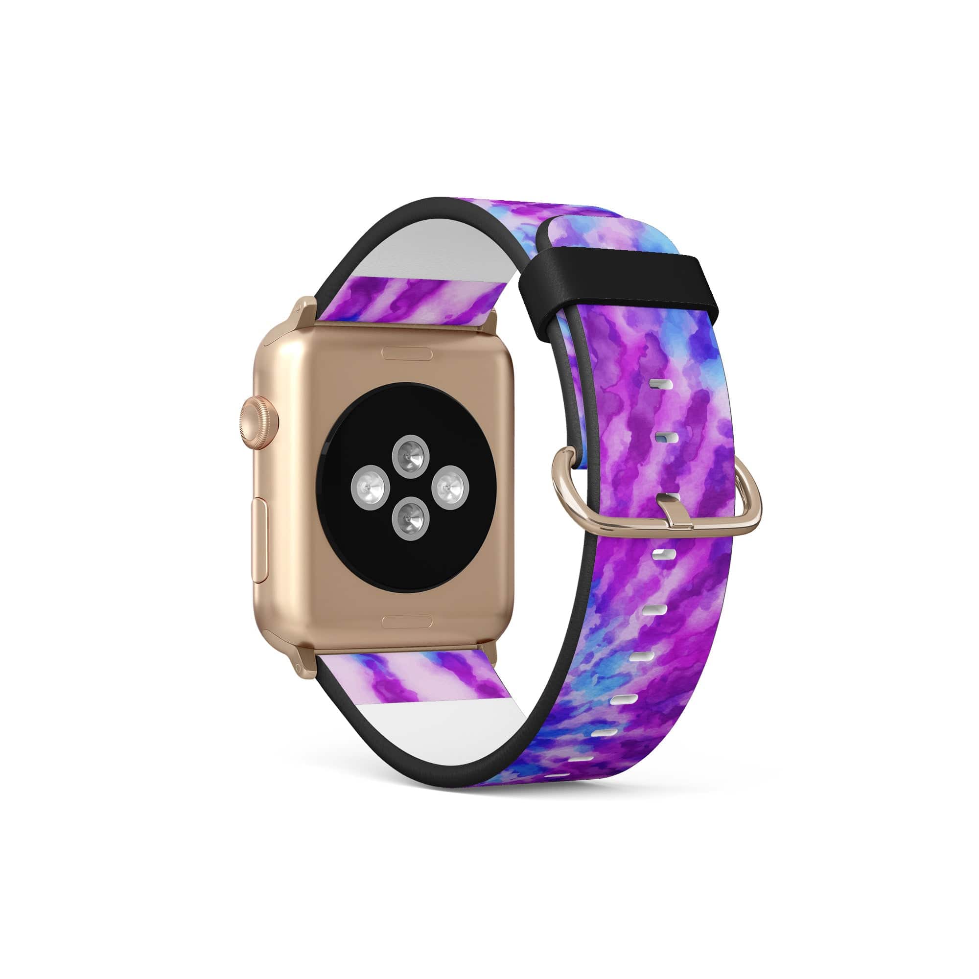 Funky Rays | Tie Dye Apple Watch Band for 38/40/41 mm Watch in Gold