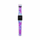 Funky Rays | Tie Dye Apple Watch Band for 38/40/41 mm Watch in Silver