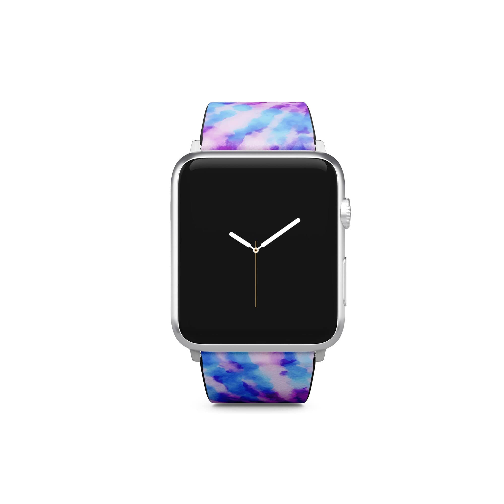 Funky Rays | Tie Dye Apple Watch Band for 38/40/41 mm Watch in Silver