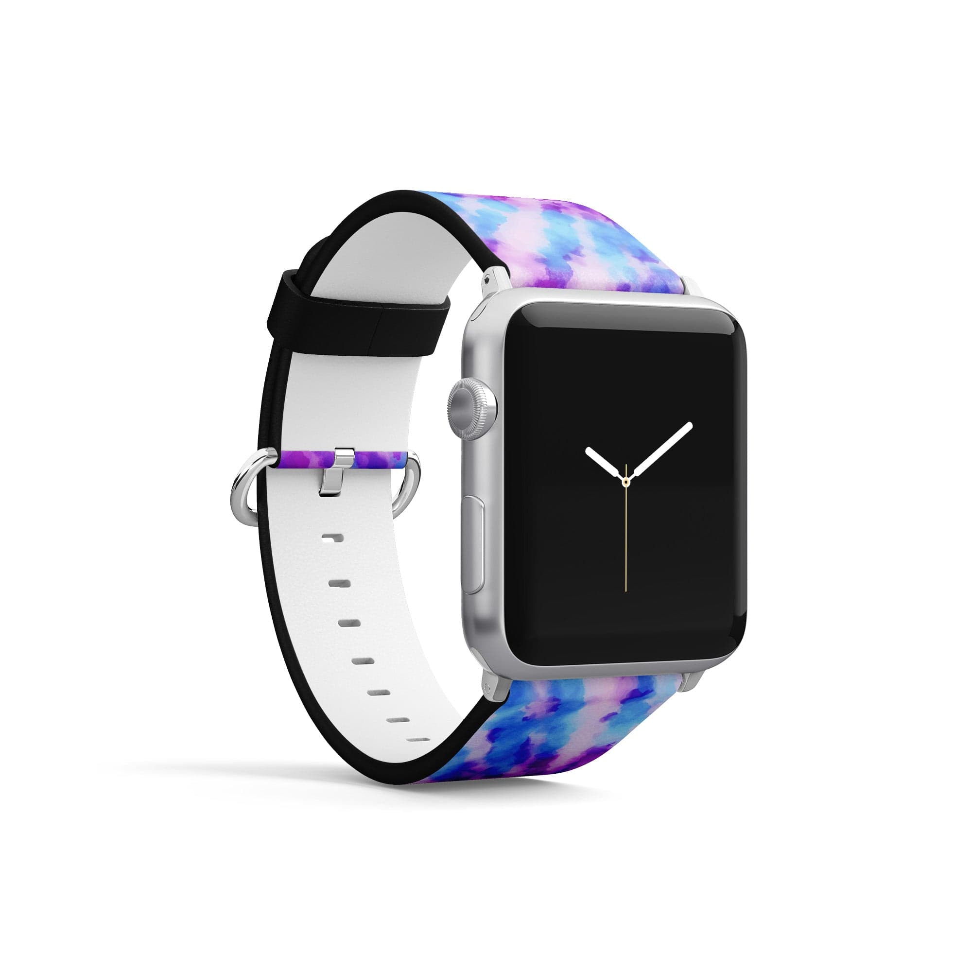 Funky Rays | Tie Dye Apple Watch Band for 38/40/41 mm Watch in Silver