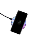 Funky Rays | Tie Dye Wireless Charging Pad in Black