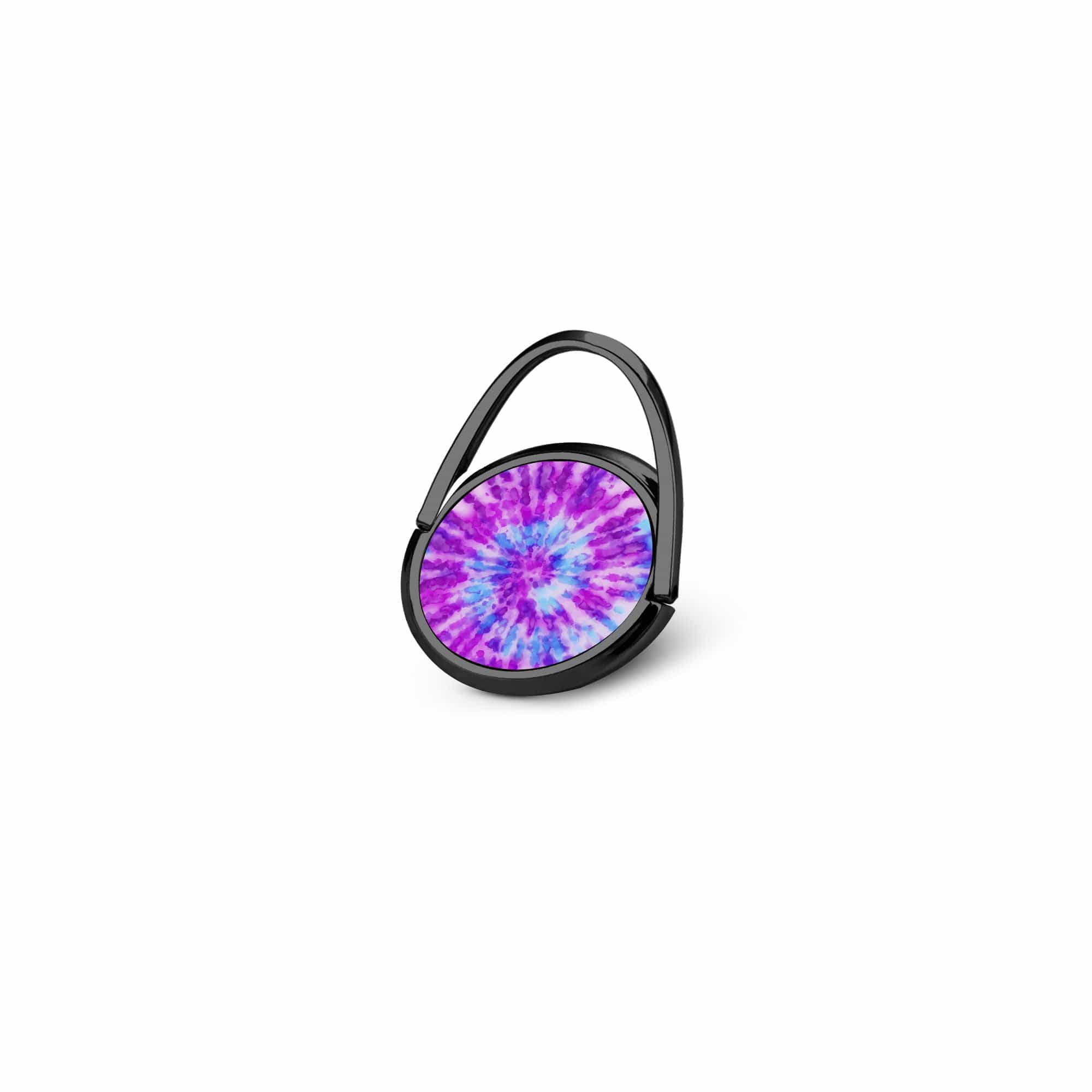 Funky Rays | Tie Dye Ring Holder in Black