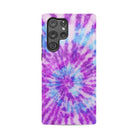 Funky Rays | Tie Dye Samsung Case Tough for Galaxy S22 Ultra