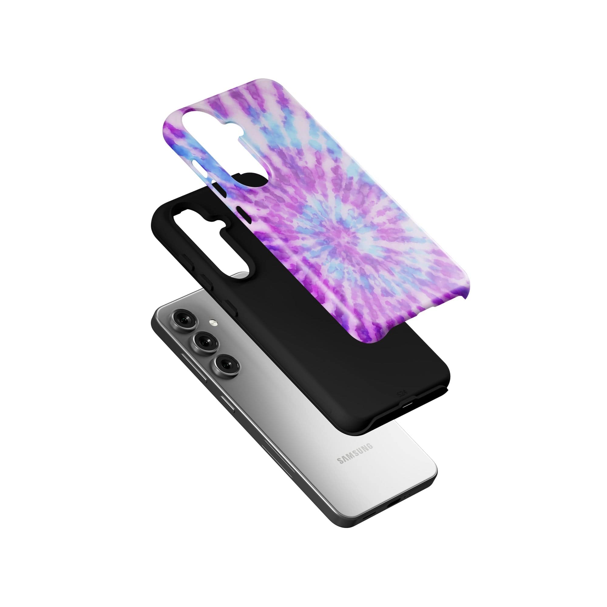 Funky Rays | Tie Dye Samsung Case Tough for Galaxy S24