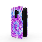 Funky Rays | Tie Dye Samsung Case Tough for Galaxy S9 Plus 