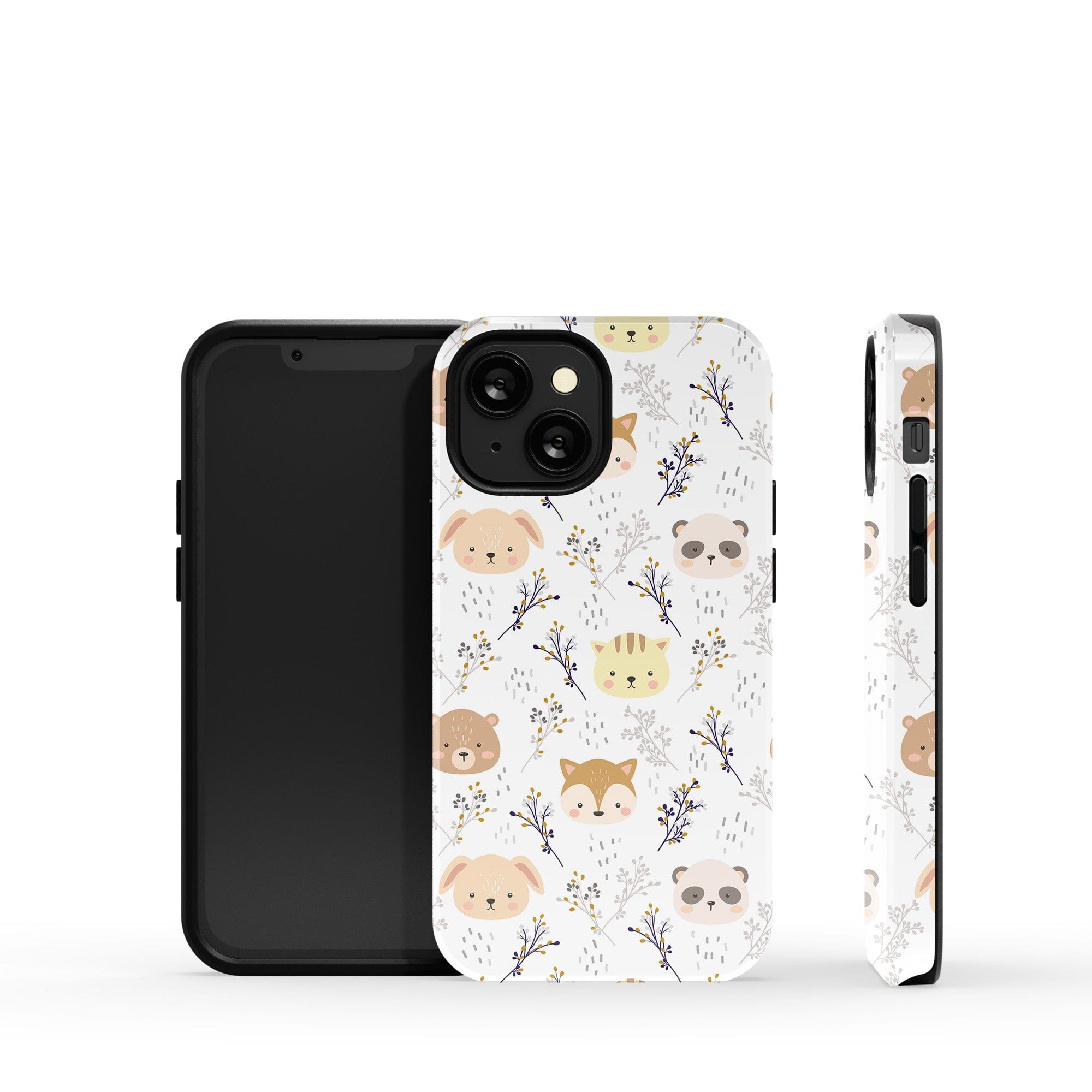 Furry Forest | Woodland Creature Case Slim for iPhone XS Max