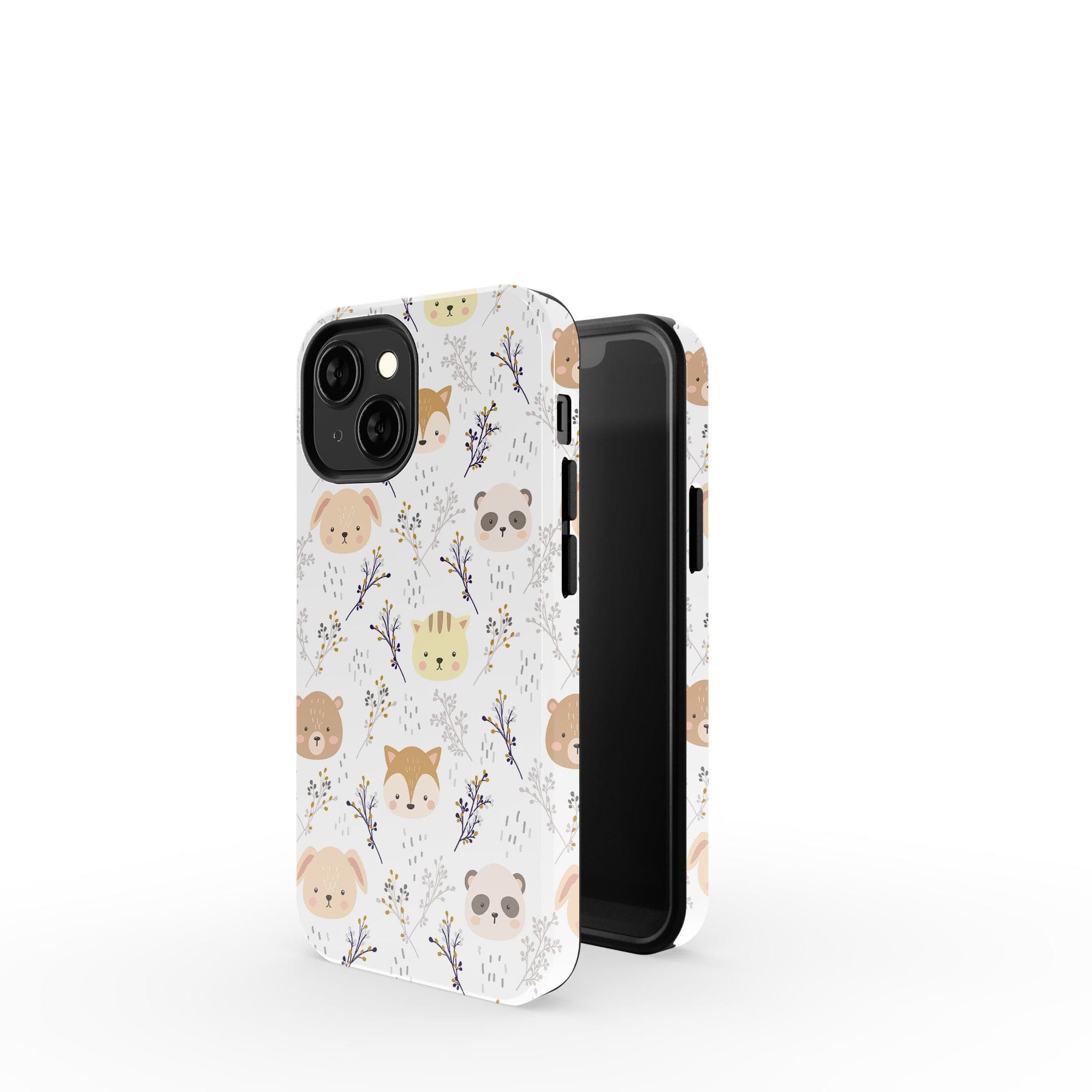 Furry Forest | Woodland Creature Case Tough for iPhone XR