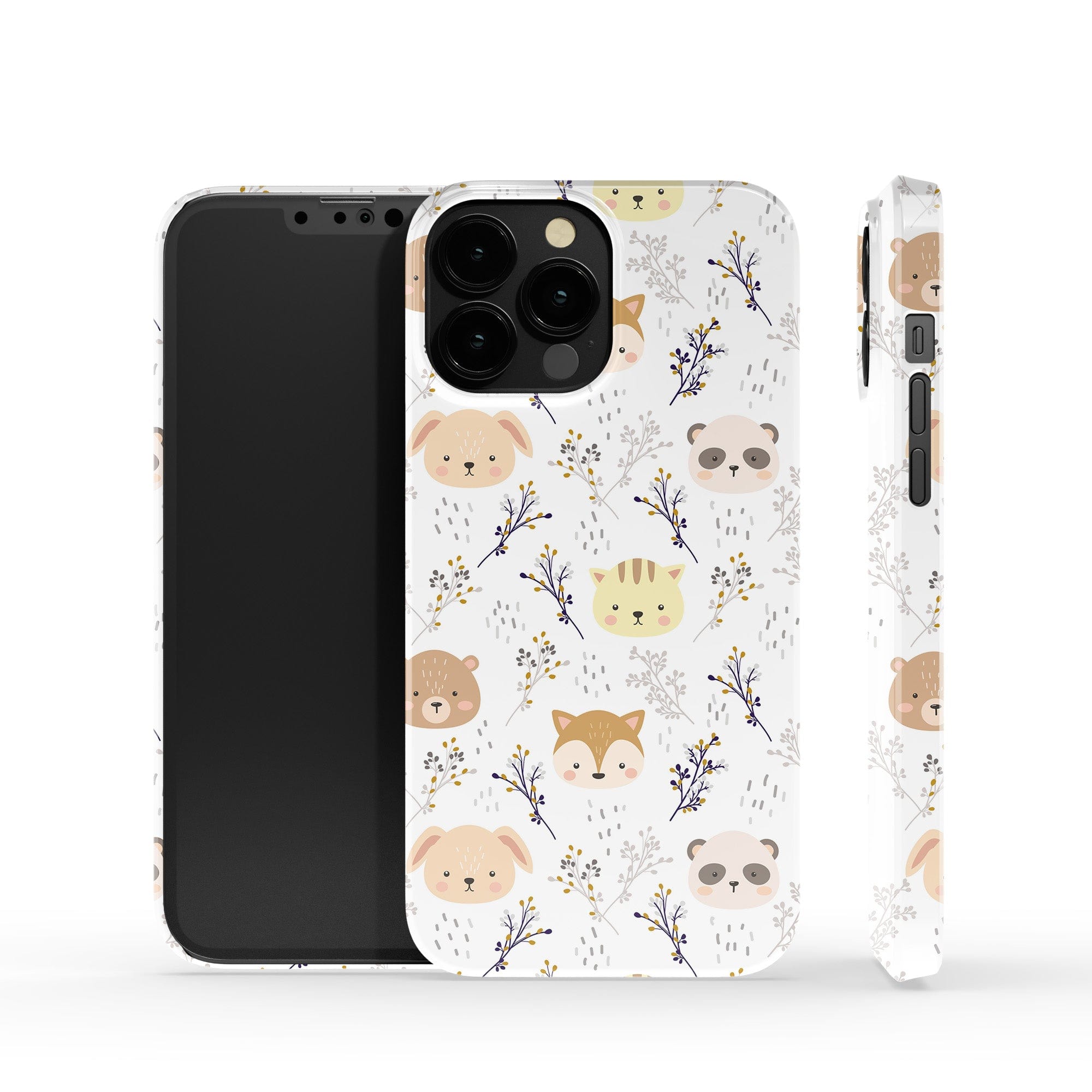 Furry Forest | Woodland Creature Case Slim for iPhone 13 Pro Max