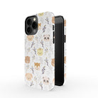 Furry Forest | Woodland Creature Case Slim for iPhone 13 Mini