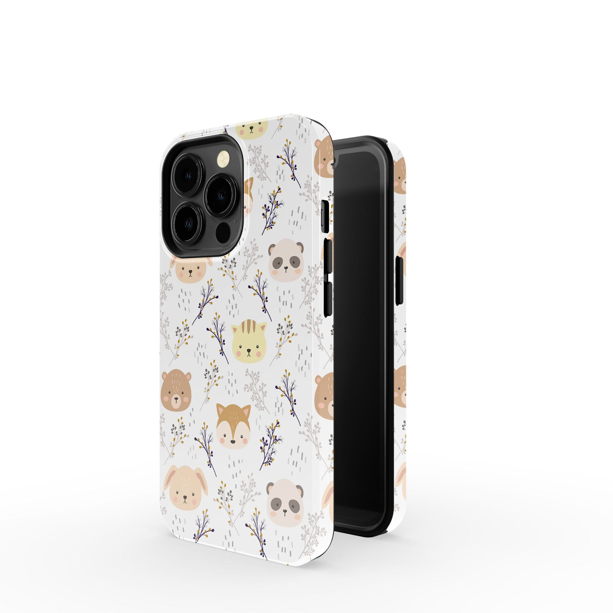 Furry Forest | Woodland Creature Case Tough for iPhone 12